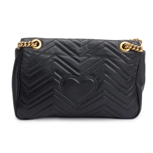 GUCCI GG Marmont Matelasse Medium Shoulder Bag - Picture 5 of 9